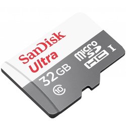 Карта памяти SANDISK 32GB microSD Class 10 UHS-I Ultra (SDSQUNS-032G-GN3MN)