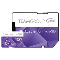 Карта памяти Team 64GB microSD Class10 UHS-I (TCUSDX64GUHS41) ― 