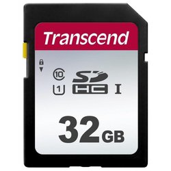 Карта памяти Transcend 32GB SDHC class 10 UHS-I U1 (TS32GSDC300S) ― 
