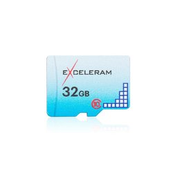 Карта памяти eXceleram 32GB microSD class 10 Color series (EMSD0005) ― 
