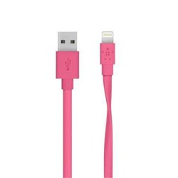 Дата кабель USB 2.0 AM to Lightning 1.2m Belkin (F8J148bt04-PNK) ― 