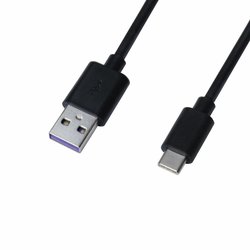 Дата кабель USB 2.0 AM to Type-C 1.0m black Grand-X (TPC-01) ― 