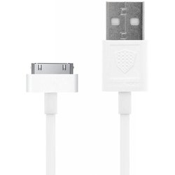 Дата кабель USB 2.0 AM to Apple 30pin 1.0m CK-13 White INKAX (F_62154) ― 