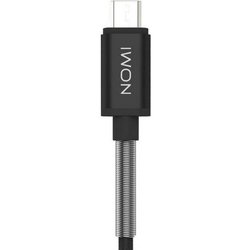 Дата кабель USB 2.0 AM to Micro 5P 1.0m DCMQ Black Nomi (316210)