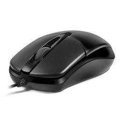 Мышка REAL-EL RM-211, USB, black ― 
