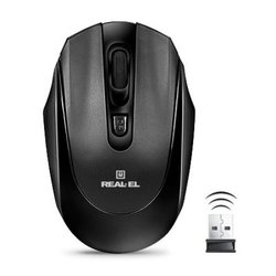 Мышка REAL-EL RM-325 black