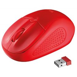 Мышка Trust Primo Wireless Mouse Red (20787) ― 