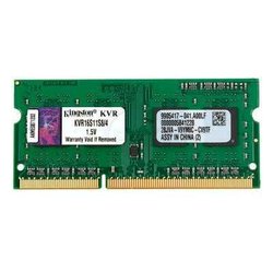 Модуль памяти для ноутбука SoDIMM DDR3 4GB 1600 MHz Kingston (KVR16S11S8/4G) ― 