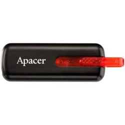 USB флеш накопитель 64GB AH326 Black RP USB2.0 Apacer (AP64GAH326B-1) ― 