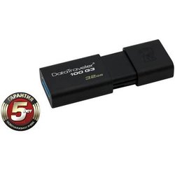 USB флеш накопитель Kingston 32Gb DataTraveler 100 Generation 3 USB3.0 (DT100G3/32GB) ― 