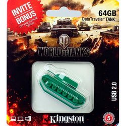 USB флеш накопитель Kingston 64 GB Custom Rubber Tank (DT-TANK/64GB)