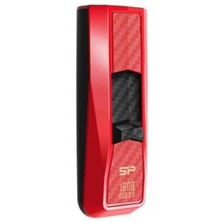 USB флеш накопитель Silicon Power 16Gb Blaze B50 Red USB 3.0 (SP016GBUF3B50V1R) ― 