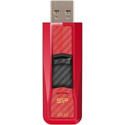 USB флеш накопитель Silicon Power 16Gb Blaze B50 Red USB 3.0 (SP016GBUF3B50V1R)