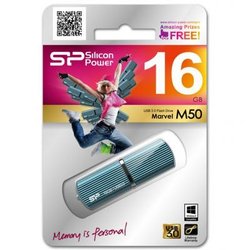 USB флеш накопитель Silicon Power 16GB MARVEL M50 USB 3.0 (SP016GBUF3M50V1B)