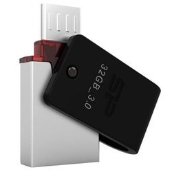 USB флеш накопитель Silicon Power 32GB Mobile X31 USB 3.0 (SP032GBUF3X31V1K)