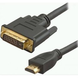 Кабель мультимедийный HDMI to DVI 24pin, 1.8m Atcom (3808) ― 