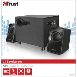 Акустическая система Trust Avora 2.1 Subwoofer Speaker Set (20442)