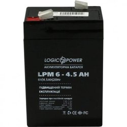 Батарея к ИБП LogicPower LPM 6В 4.5 Ач (3860) ― 