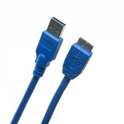 Дата кабель EXTRADIGITAL Micro USB USB 3.0 AM 0.5m (KBU1625)