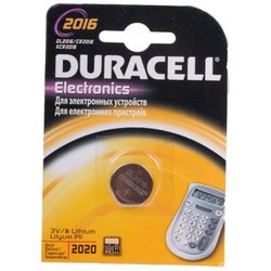 Батарейка Duracell DL2016 DURACELL DSN Litium (81269133) ― 