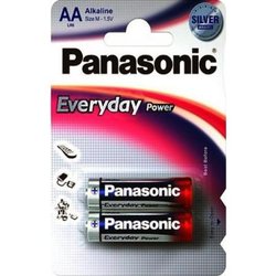 Батарейка PANASONIC LR06 PANASONIC Everyday Power * 2 (LR6REE/2BR) ― 